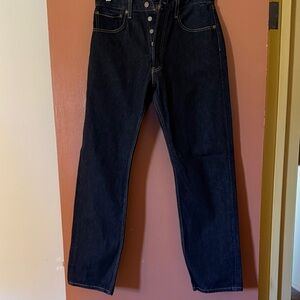 Levi’s 501 Original Fit Jeans Dark Wash 32x34 Button Fly